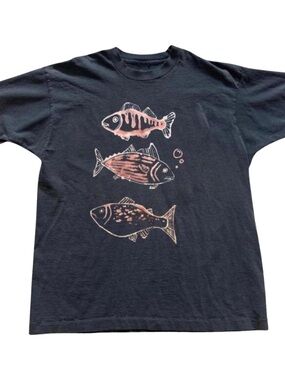 Black Fish Graphic Tee